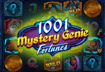 Слот 1001 Mystery Genie Fortunes в казино МарсБет
